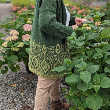Finial and Fern Cardigan