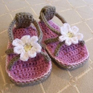 Daisy Baby Flip Flops