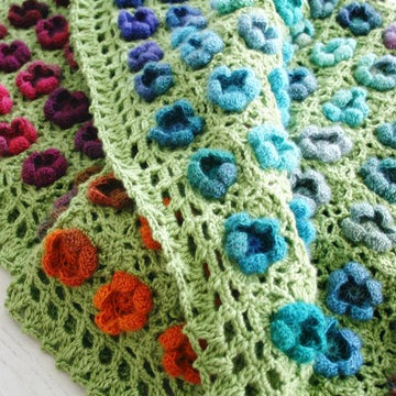 Monet's Garden Throw
