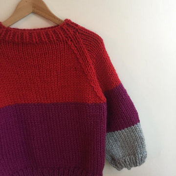 Colourful Chunky Jumper