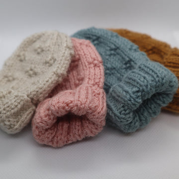 Little Flower Mitten Set 0-2yrs