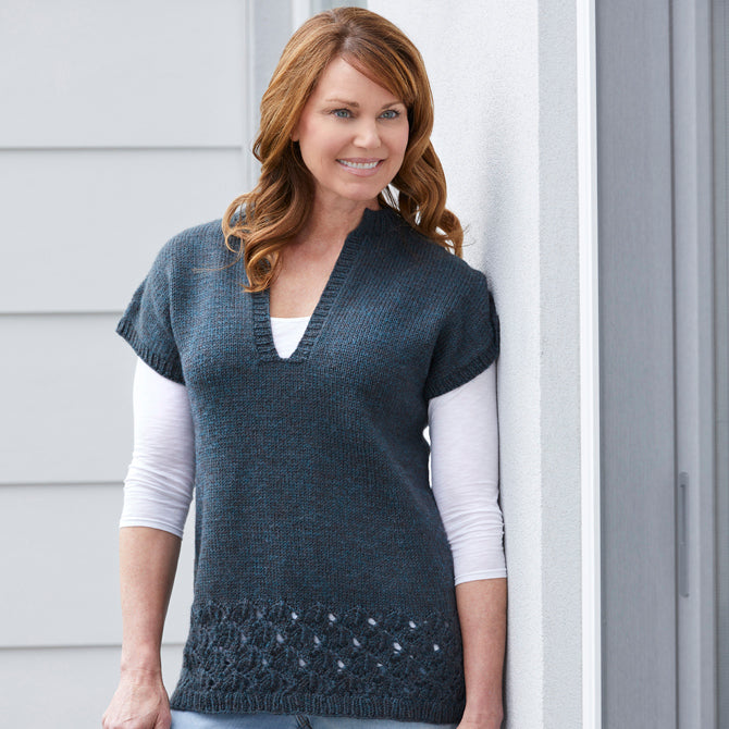 Arcus Tunic in Valley Yarns Northampton - 835 - Downloadable PDF
