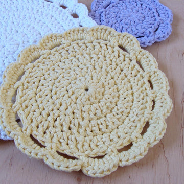 Flower Coasters
