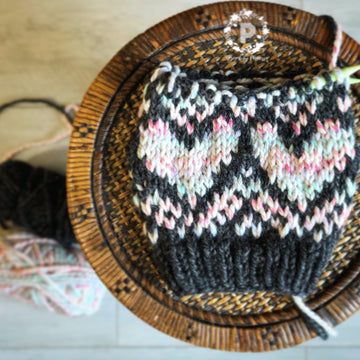 Knit Sweetheart Slouch