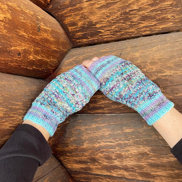 Two Sisters Fingerless Mitts