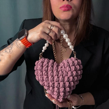Heart handbag