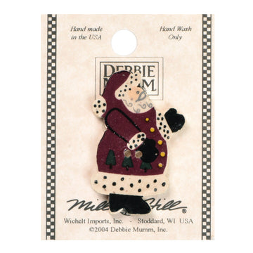 Mill Hill Button 43006 - Santa Side View