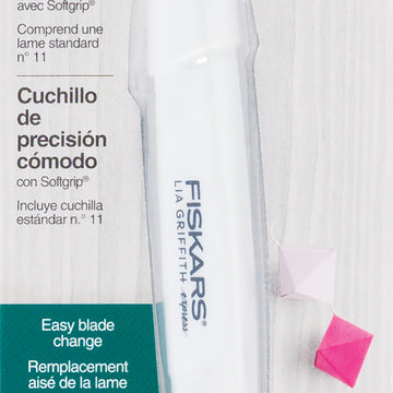 Fiskars Lia Griffith Knife - White/Teal