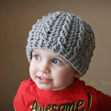 Cable Cross Beanie - 2 Versions