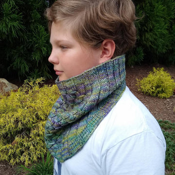 Smocking bandana cowl