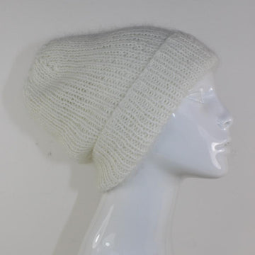 Fluffy Rib Slouch Hat