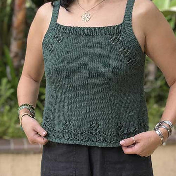 #351 Eyelet Detail Tank