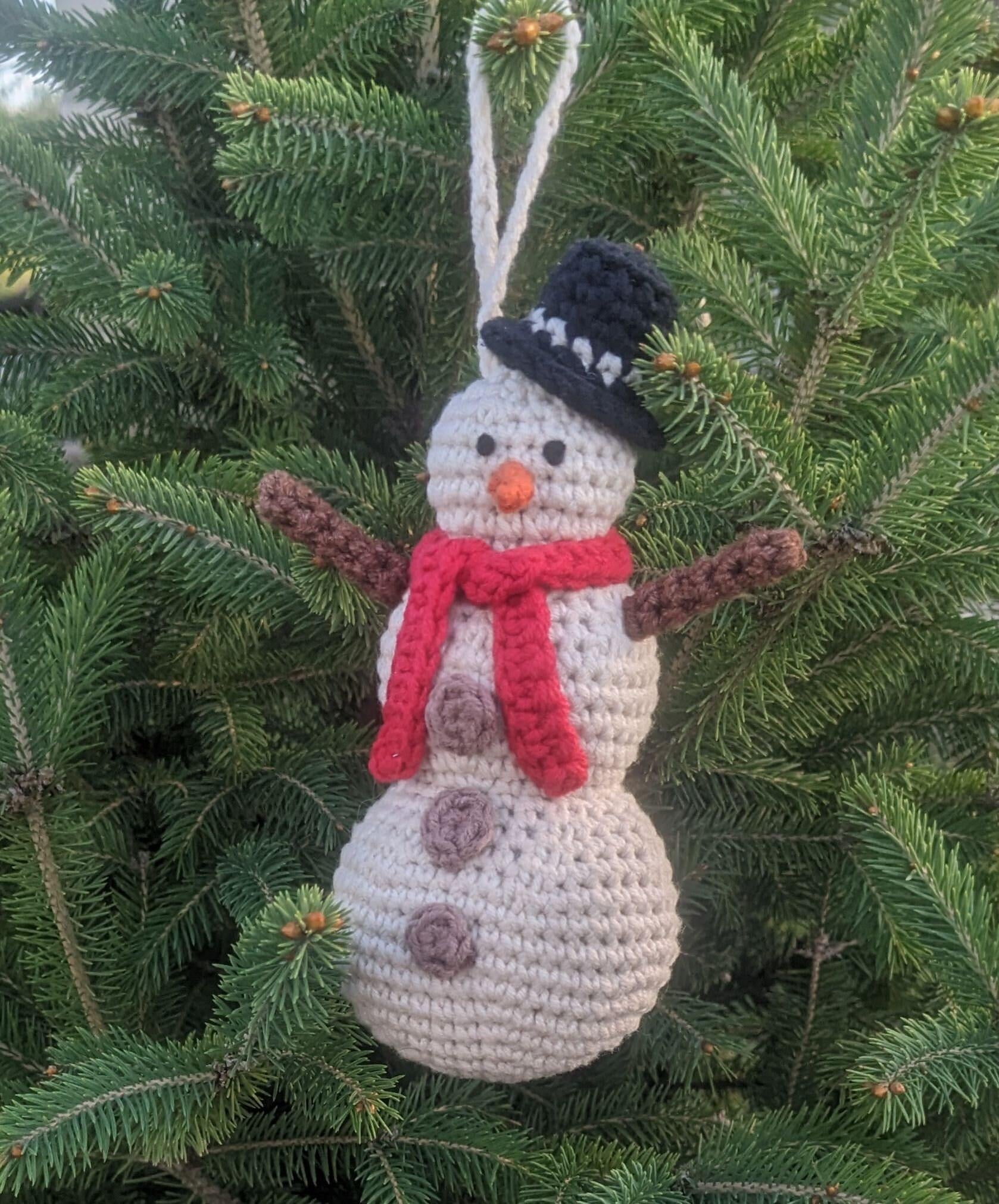 Snowman Christmas Ornament English-US