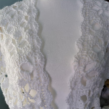 Star-Lace Stitch Crochet Kimono
