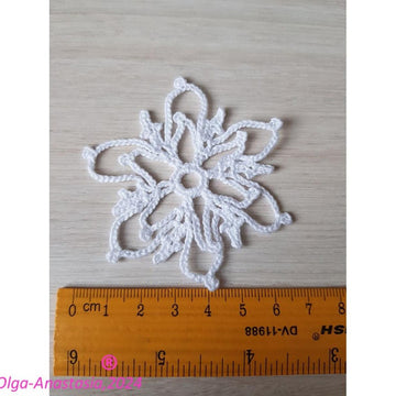 Crochet snowflake 29