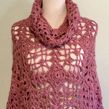 Convertible Lace Poncho Cape