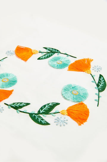 DMC Tumbling Flowers - PAT1356S - Downloadable PDF