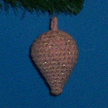 Christmas Pointed Ball Ornament C-144