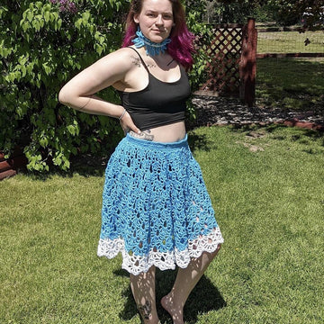 Scallops Lace Skirt