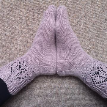 Lavender Bloom Socks
