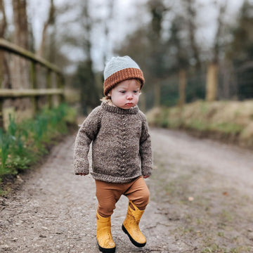 Berwick Baby and Children's Sweater in DK yarn - Ages 0 - 10 years