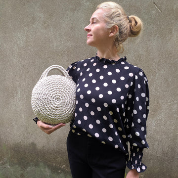 Silver  Moon Trail Crochet Bag Pattern