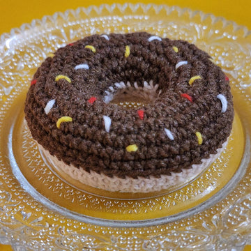 Amigurumi Donut Donat Keychain