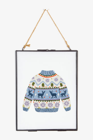 DMC Christmas Jumper Embroidery Pattern - PAT1637_2