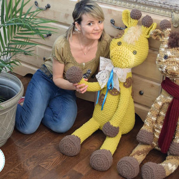 Rusty the Giraffe Big Amigurumi