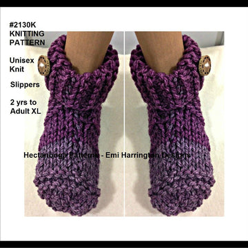 2130k - Cozy Slippers (knit)