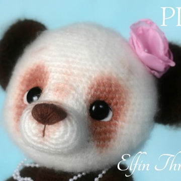 Bamboo Kisses, the Panda Bear Amigurumi