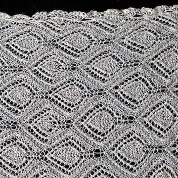 Rectangle lace shawl "Annabelle"