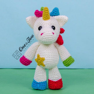 Nuru the Unicorn Amigurumi