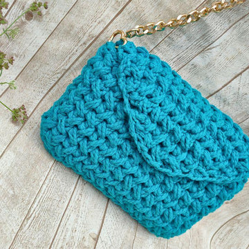 Herringbone Crossbody Bag