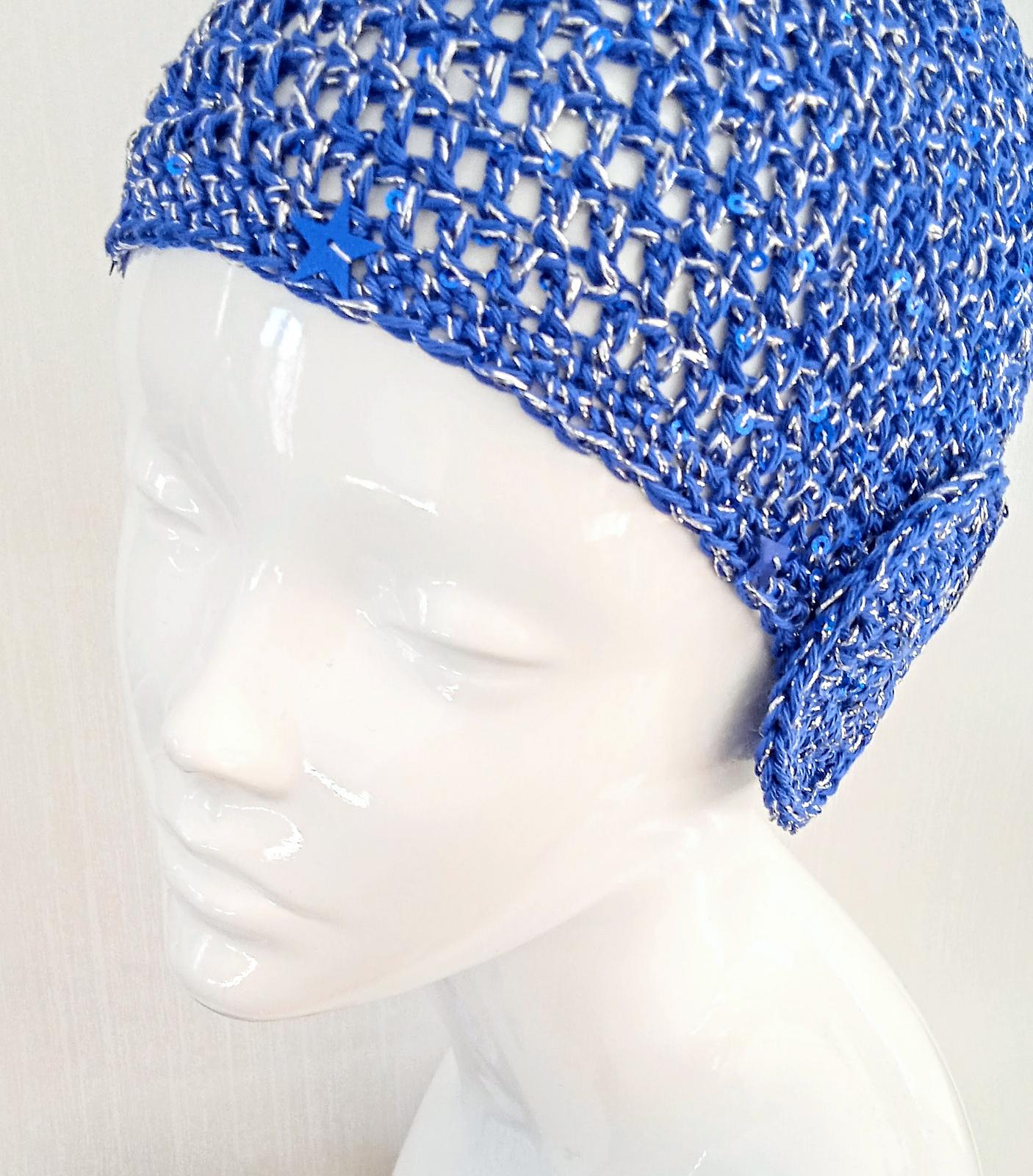 Sequin Party Skull Cap