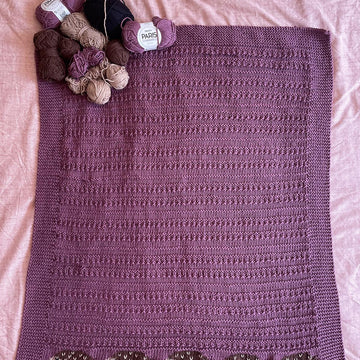 Layla's Hedgehog Baby Blanket