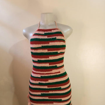 Tetris Crochet Dress