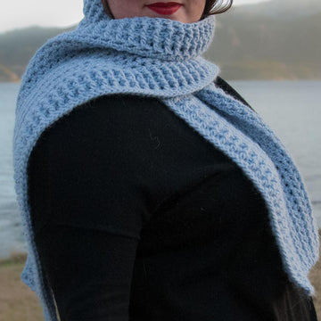 Winter Seashore Scarf