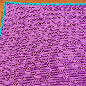 Starflower Filet Blanket