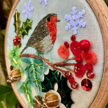 Rowandean The Holly And The Ivy - 10cm x 10cm