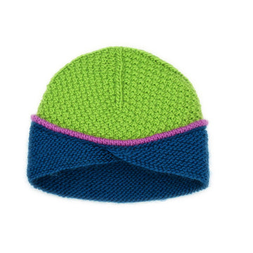 Mongolian inspired ski hat