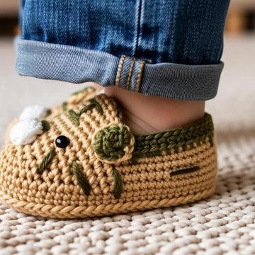 Animal Baby Bootie Pattern + Video Tutorial