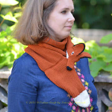 Red Foxy Scarf
