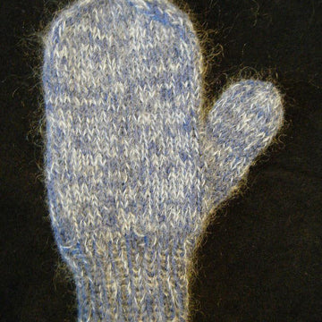 DN1009 Mohair Mix-Up Mitts and Hat
