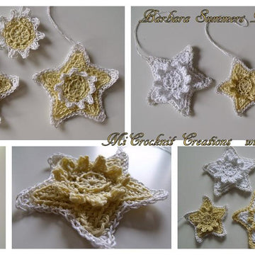 Crochet Christmas Decos STARRY STARRY NIGHT