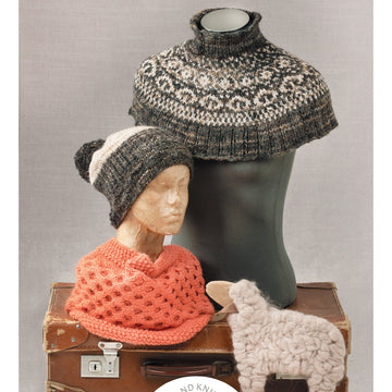 UKHKA 164 Hat, Cowl and Fairisle Neck Warmer - UKHKA164pdf - Downloadable PDF