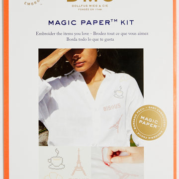 DMC France Cross Stitch Kit - 24cm x 16cm