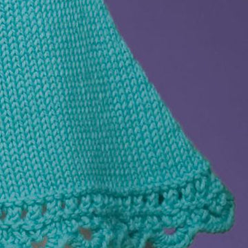 Simple Scalloped Edge Pullover #159