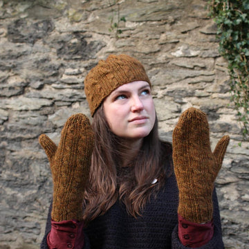 Pyrite Hat & Mitts