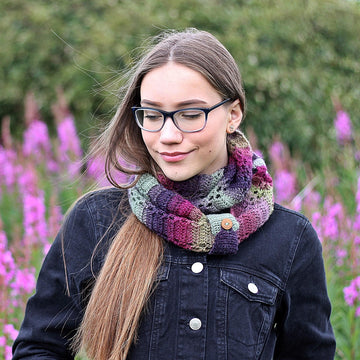 Funky infinity scarf